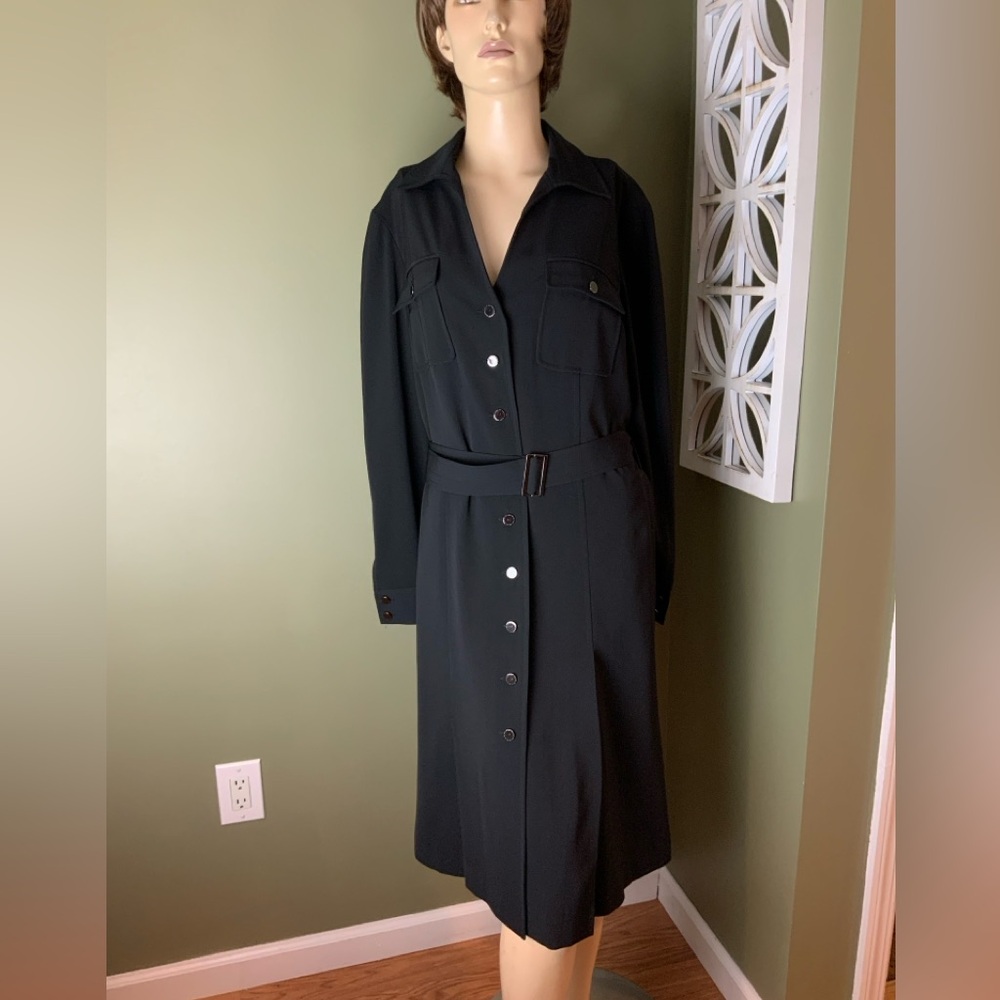 Oscar by Oscar de la Renta Black Dress size 10